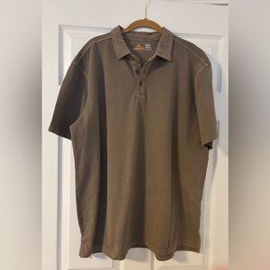 ShirtRidgecut Toughwear Short Sleeve Polo Shirt Men’s XL Light Brown